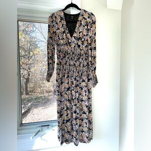 AFRM Printed Midi Dress Sz. S/P